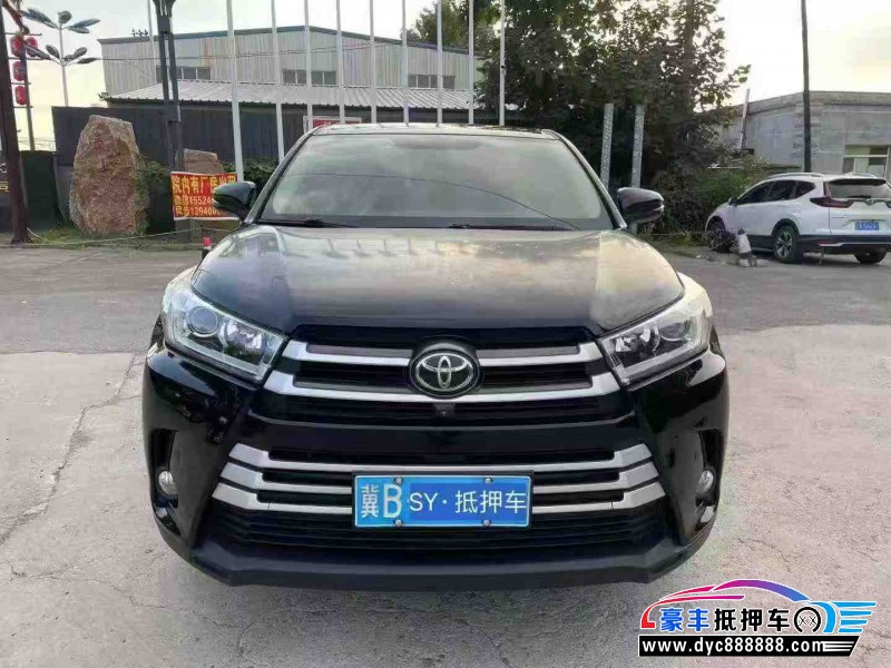 16年丰田汉兰达轿车抵押车出售