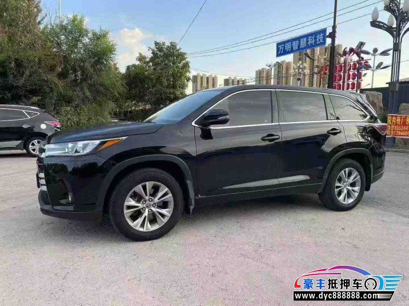 16年丰田汉兰达轿车抵押车出售