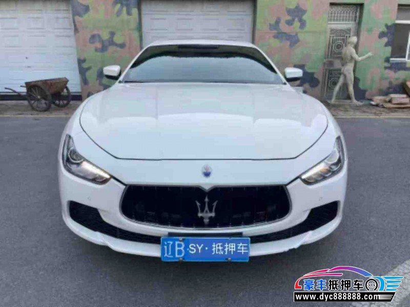 17年玛莎拉蒂Ghibli轿车抵押车出售