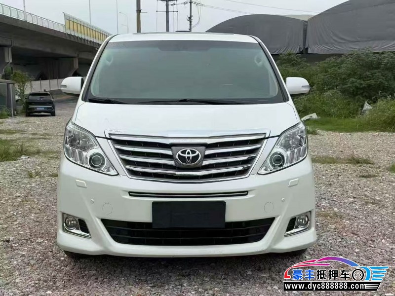 14年丰田埃尔法轿车抵押车出售