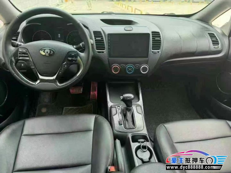 17年起亚K3轿车抵押车出售