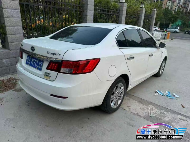 17年传祺GA5轿车抵押车出售