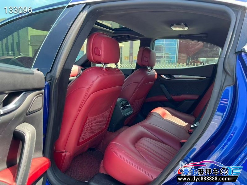 20年玛莎拉蒂Ghibli轿车抵押车出售