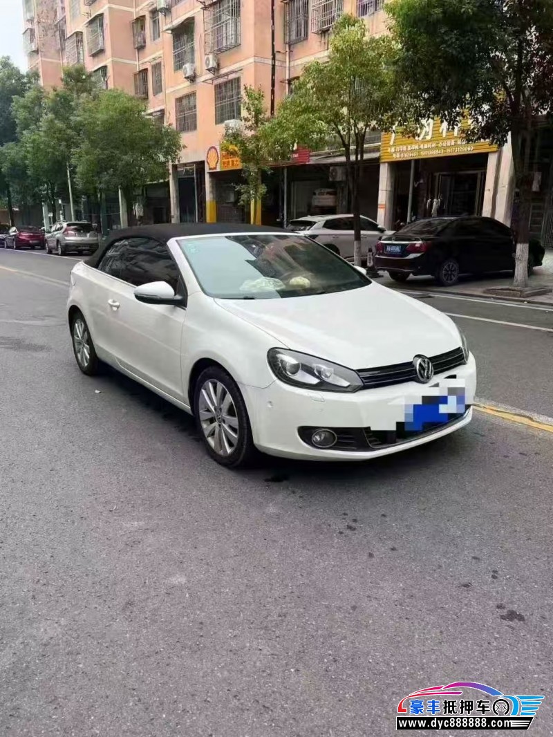 14年大众高尔夫轿车抵押车出售