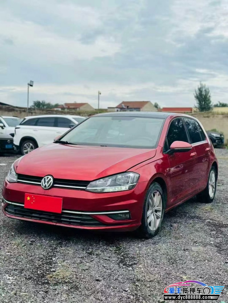 18年大众高尔夫轿车抵押车出售