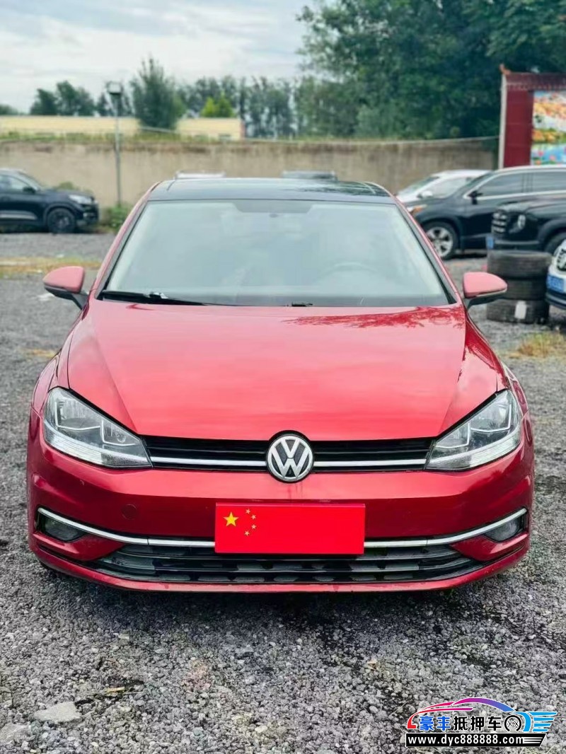 18年大众高尔夫轿车抵押车出售