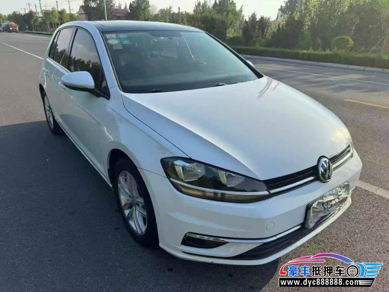 18年大众高尔夫轿车抵押车出售