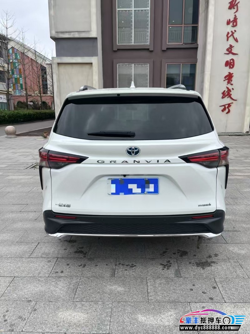 23年丰田格瑞维亚轿车抵押车出售