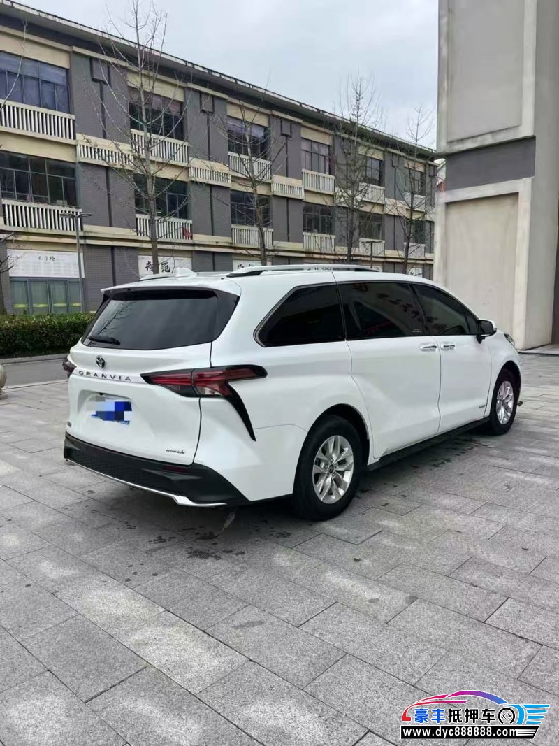 23年丰田格瑞维亚轿车抵押车出售