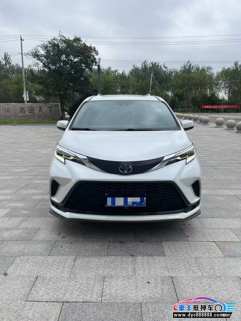 23年丰田格瑞维亚轿车抵押车出售