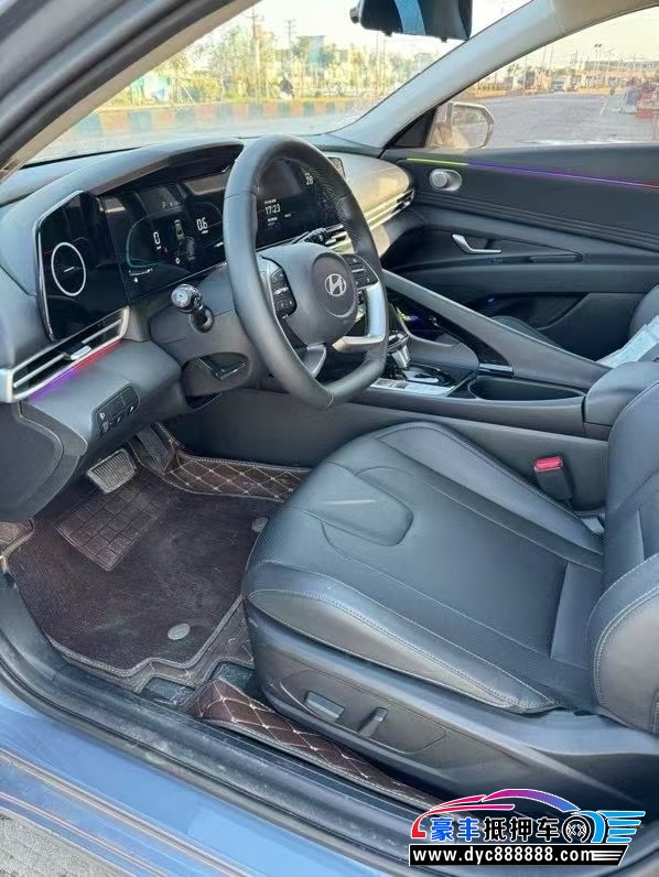 24年现代伊兰特轿车抵押车出售