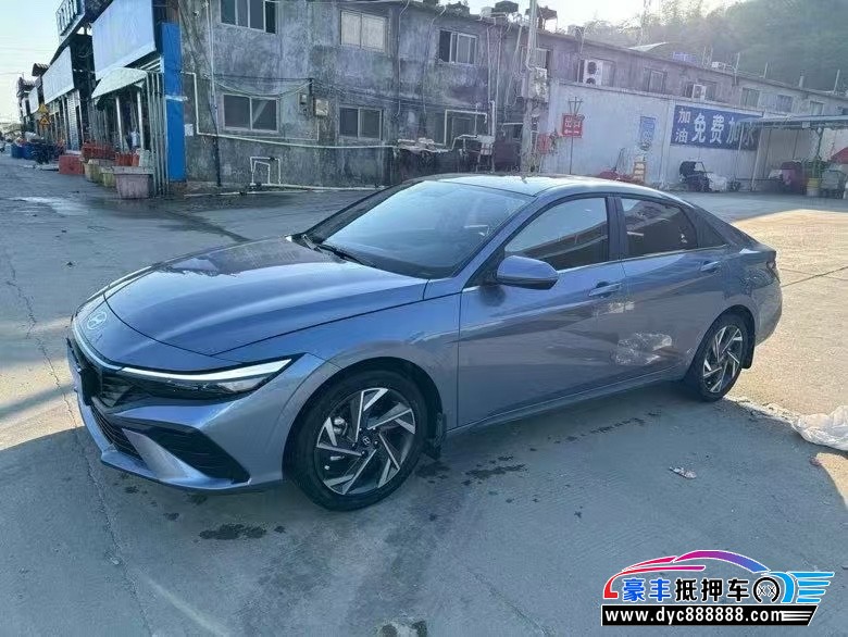 24年现代伊兰特轿车抵押车出售