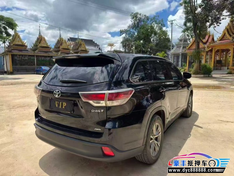 17年丰田汉兰达轿车抵押车出售