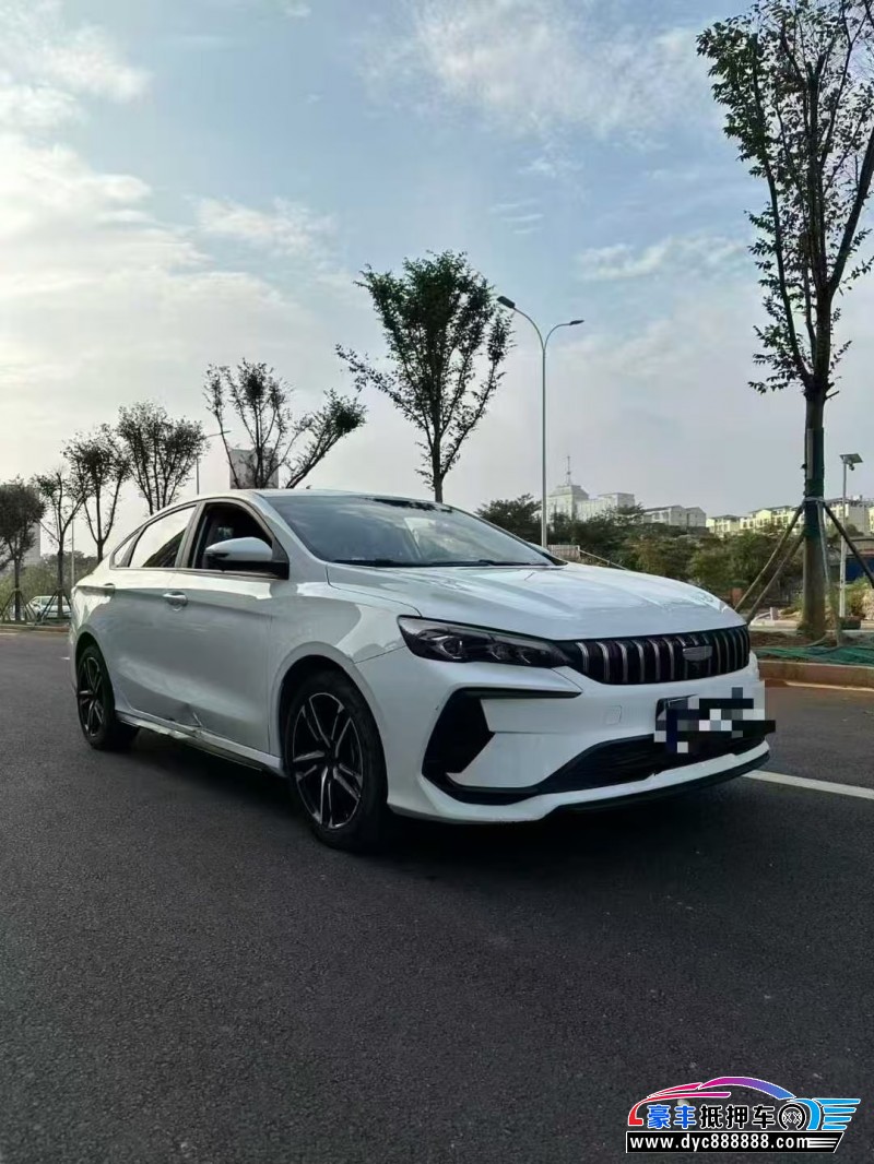 24年吉利缤瑞轿车抵押车出售