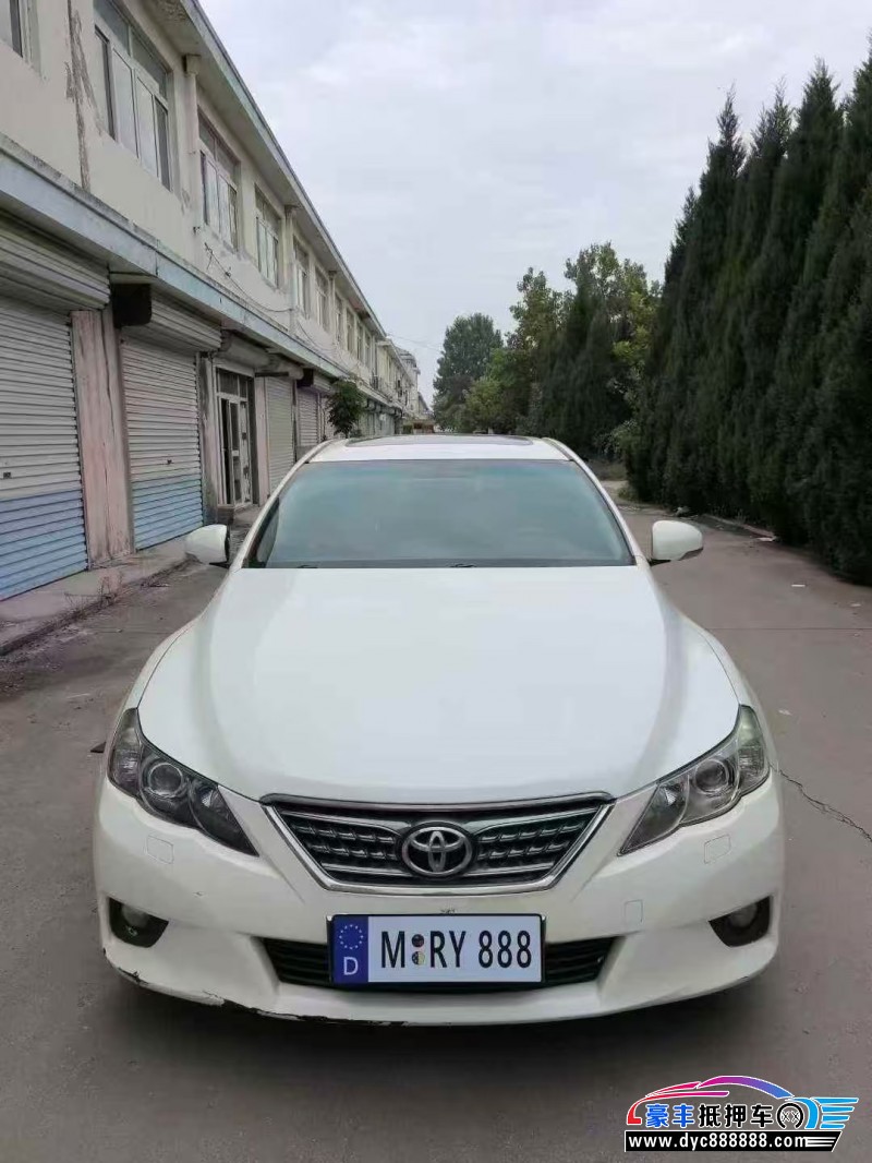 12年丰田锐志轿车抵押车出售