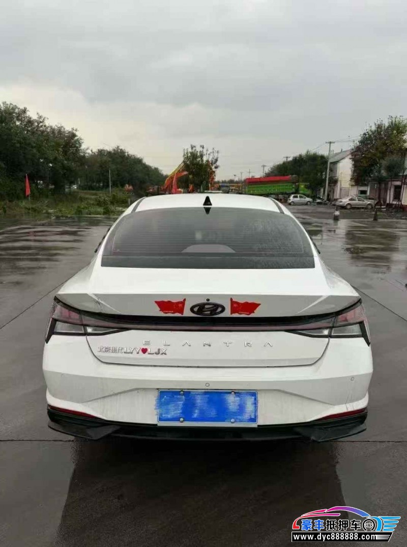 22年现代伊兰特轿车抵押车出售