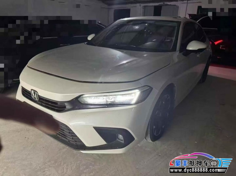 25年本田思域轿车抵押车出售