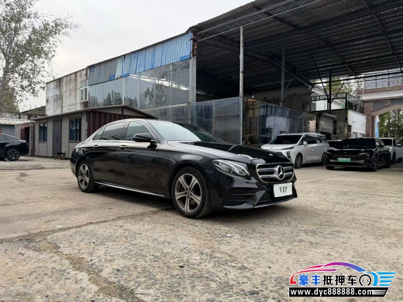 18年奔驰E轿车抵押车出售