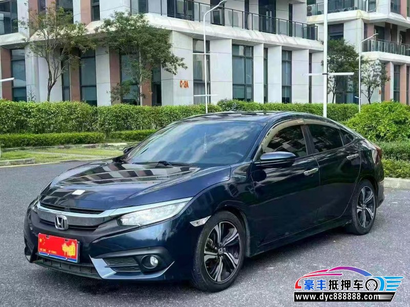 18年本田思域轿车抵押车出售