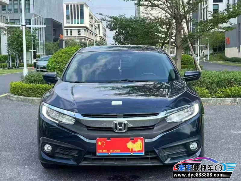 18年本田思域轿车抵押车出售
