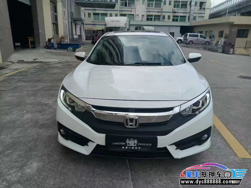19年本田思域轿车抵押车出售