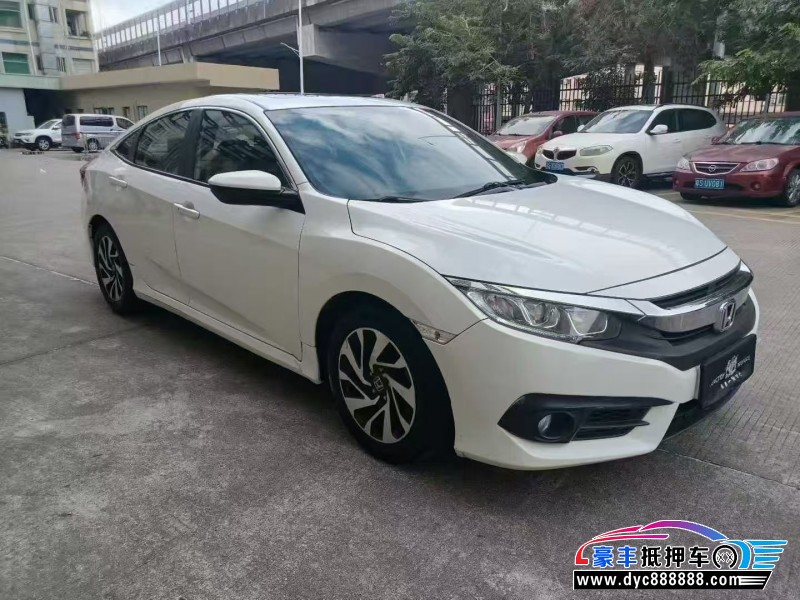 19年本田思域轿车抵押车出售