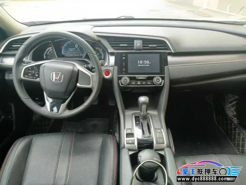 19年本田思域轿车抵押车出售