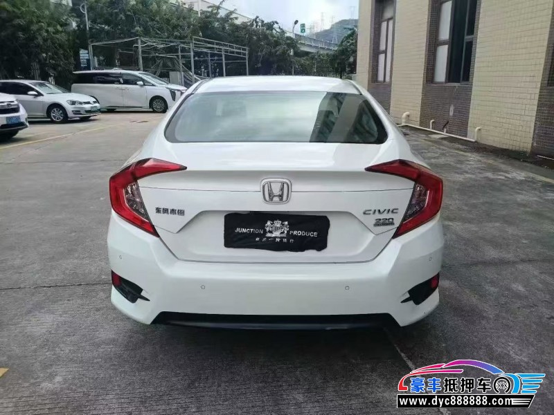 19年本田思域轿车抵押车出售