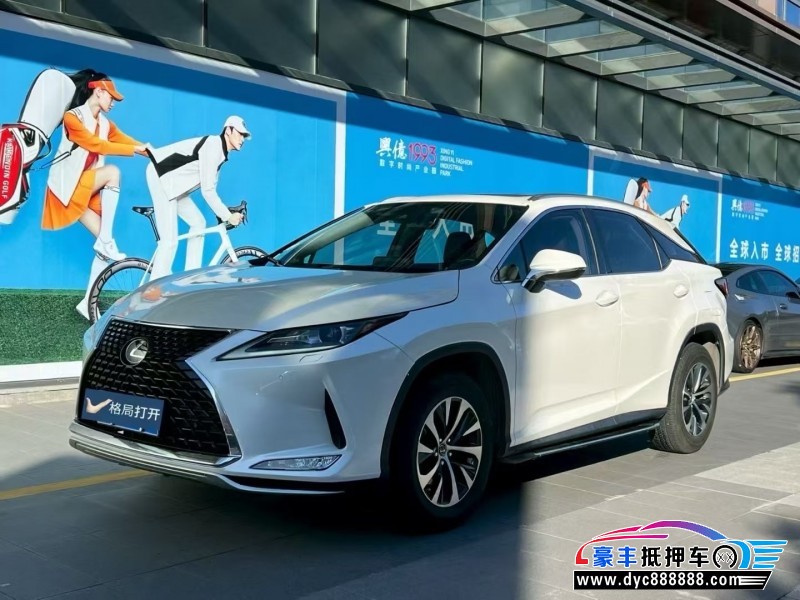 19年雷克萨斯RX轿车抵押车出售