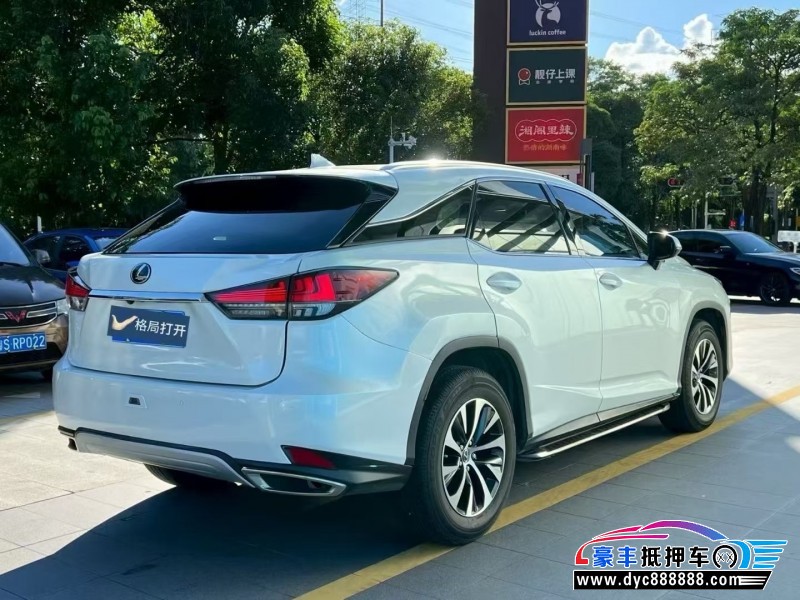 19年雷克萨斯RX轿车抵押车出售