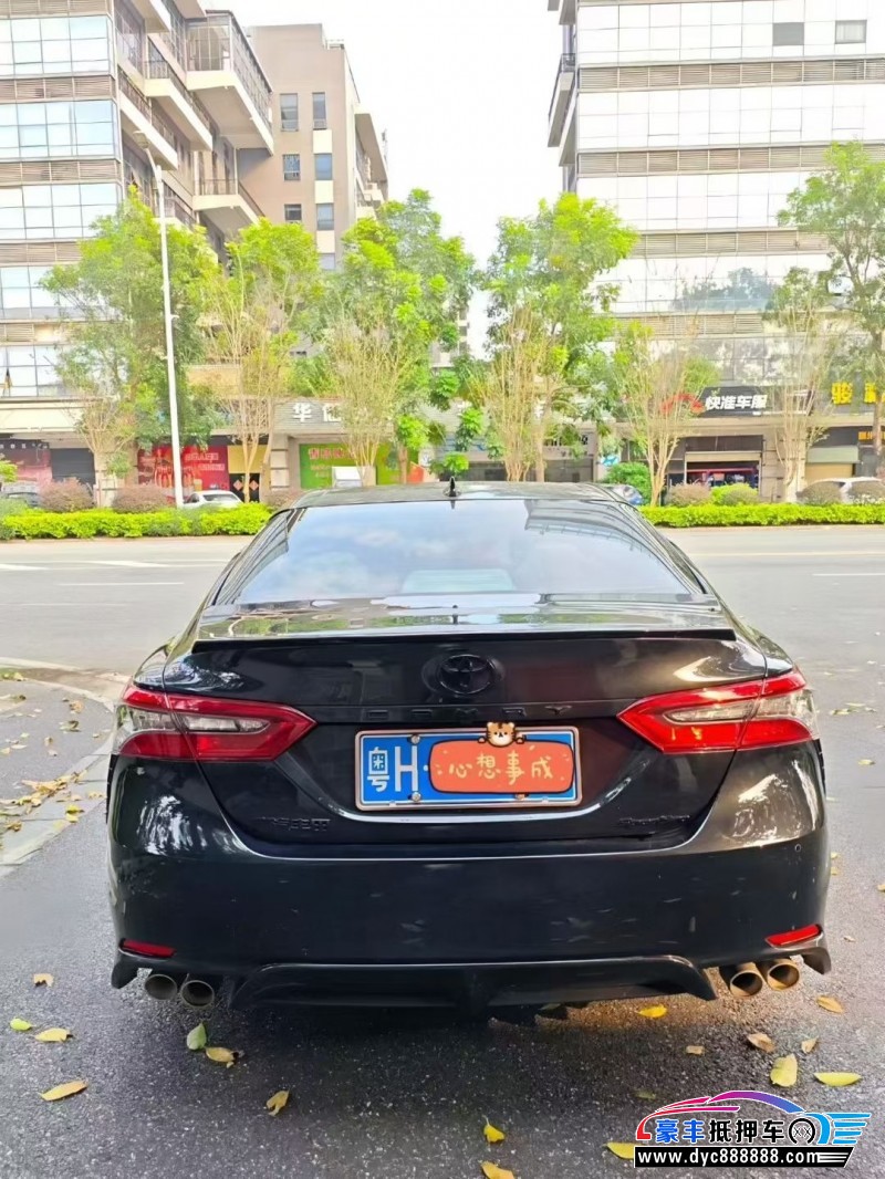 23年丰田凯美瑞轿车抵押车出售