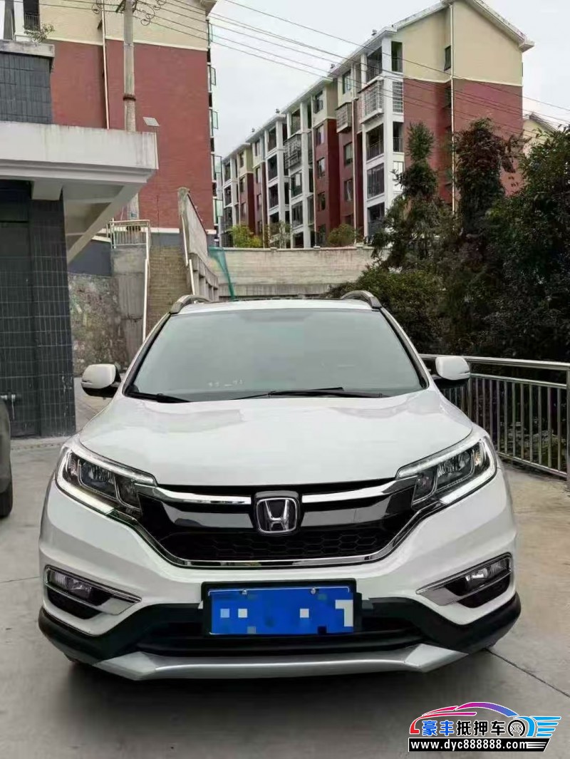 16年本田CR-V轿车抵押车出售