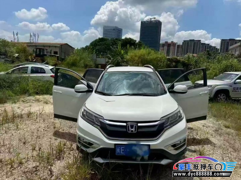 17年本田CR-V轿车抵押车出售