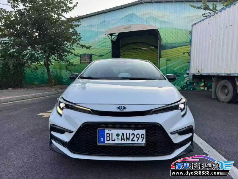 23年丰田雷凌轿车抵押车出售