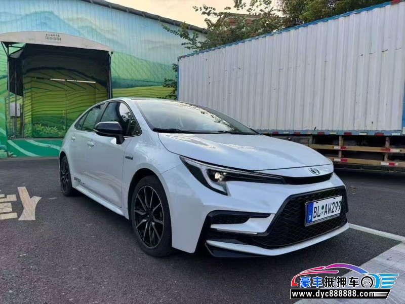 23年丰田雷凌轿车抵押车出售