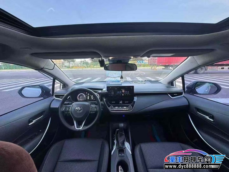 23年丰田雷凌轿车抵押车出售