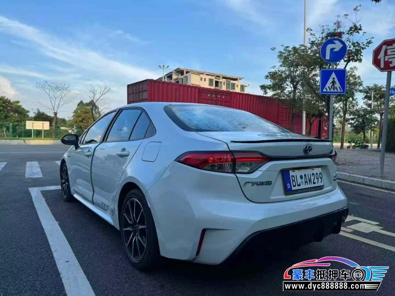 23年丰田雷凌轿车抵押车出售