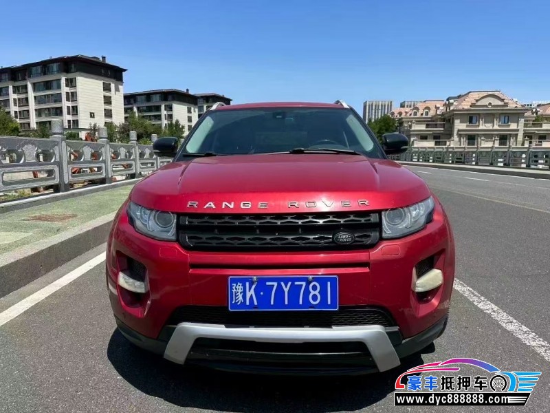 13年路虎揽胜极光SUV抵押车出售