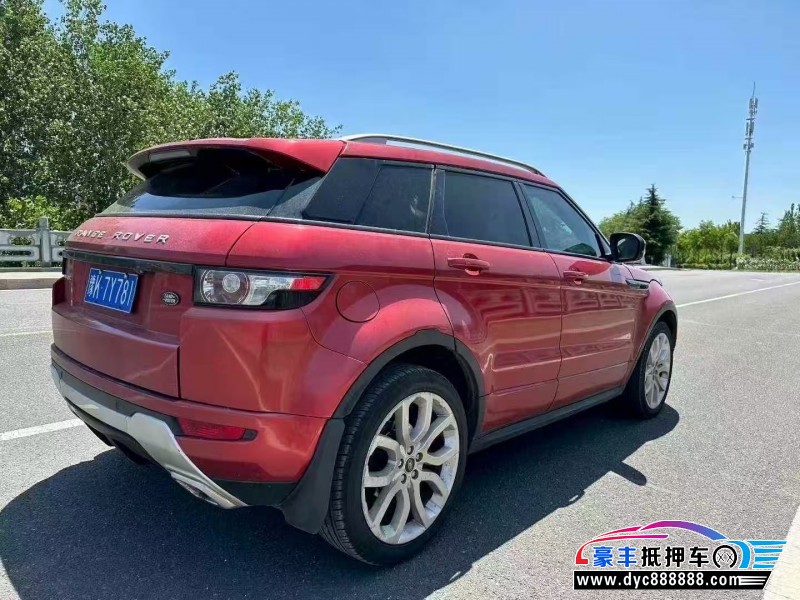 13年路虎揽胜极光SUV抵押车出售