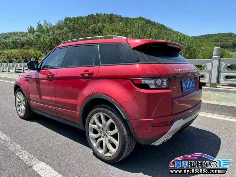 13年路虎揽胜极光SUV抵押车出售