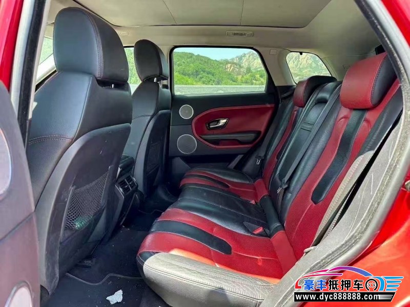 13年路虎揽胜极光SUV抵押车出售