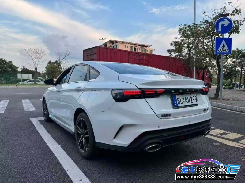 23年吉利缤瑞轿车抵押车出售