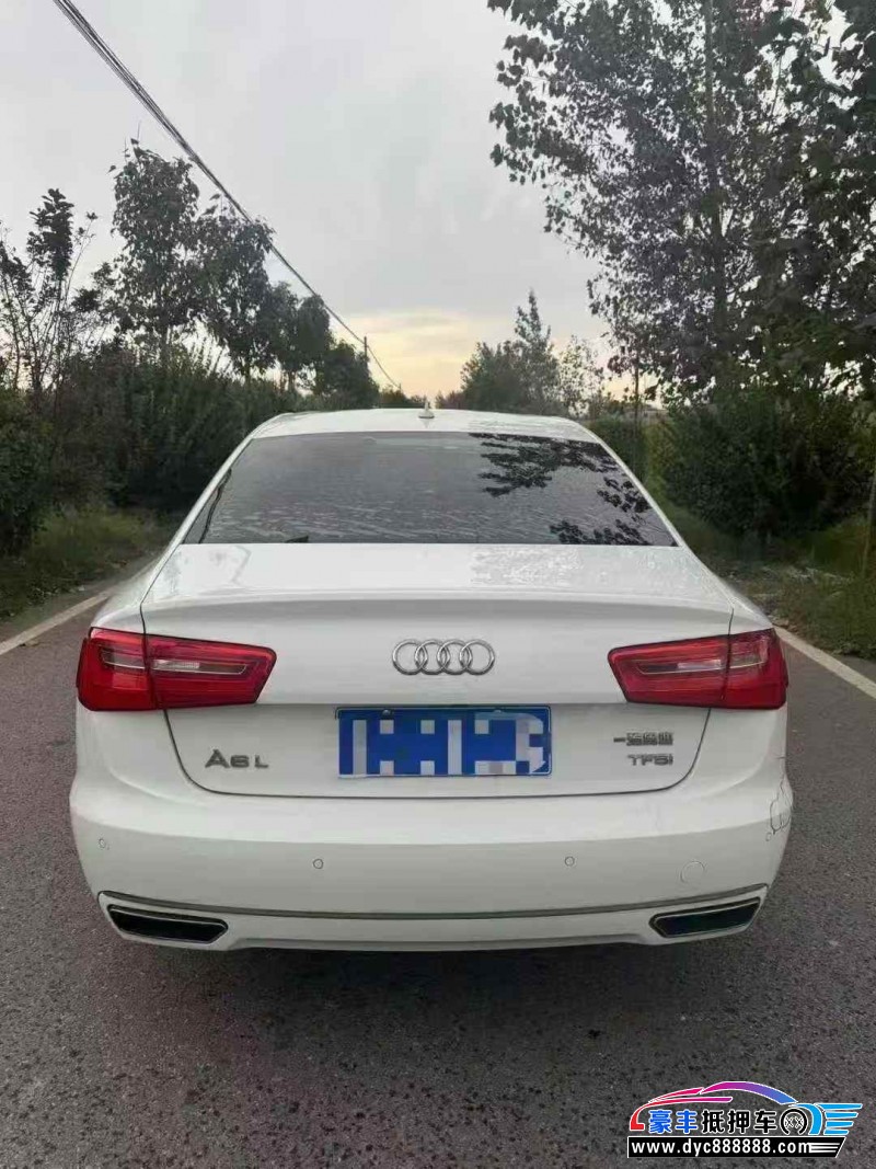 16年奥迪A6L轿车抵押车出售