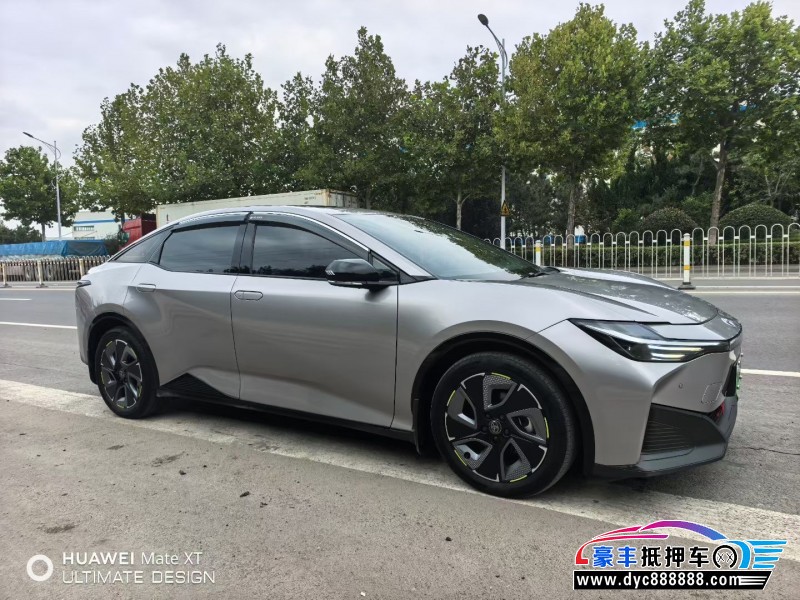 25年丰田BZ3轿车抵押车出售