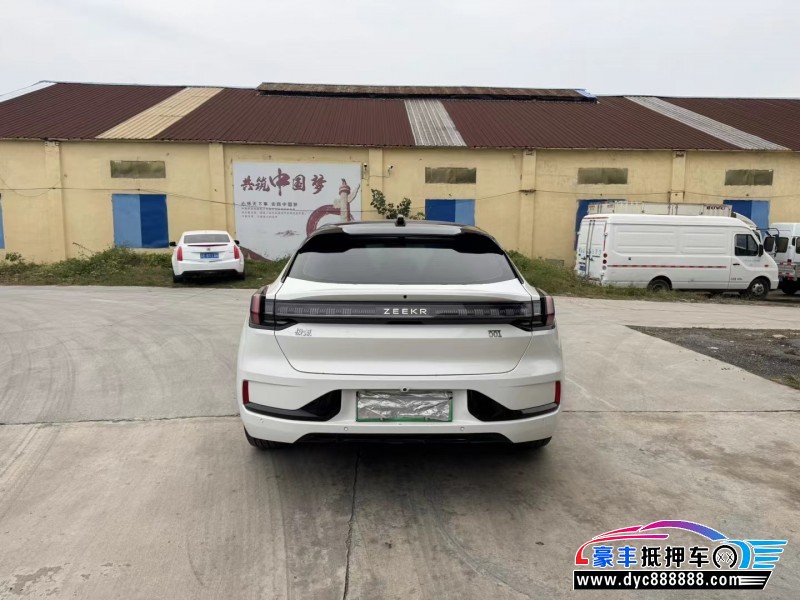 23年极氪001轿车抵押车出售