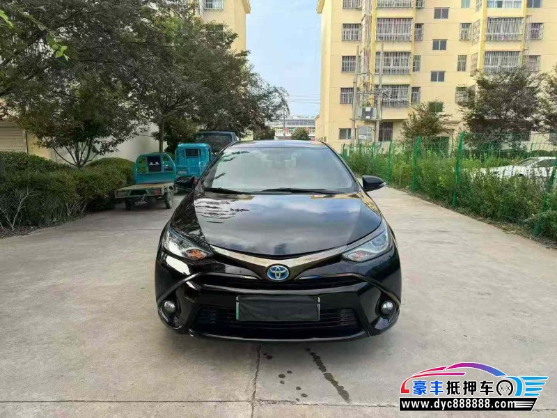 19年丰田雷凌轿车抵押车出售
