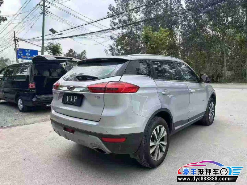 17年吉利博越轿车抵押车出售