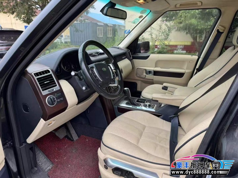 09年路虎揽胜轿车抵押车出售