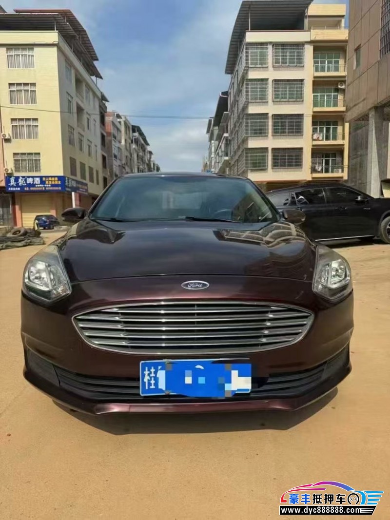 19年福特福睿斯轿车抵押车出售