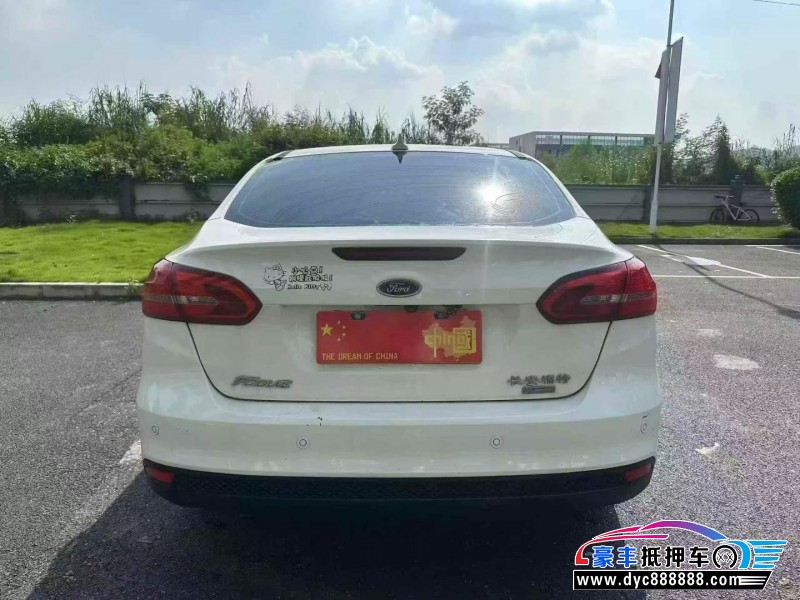 18年福特福克斯轿车抵押车出售